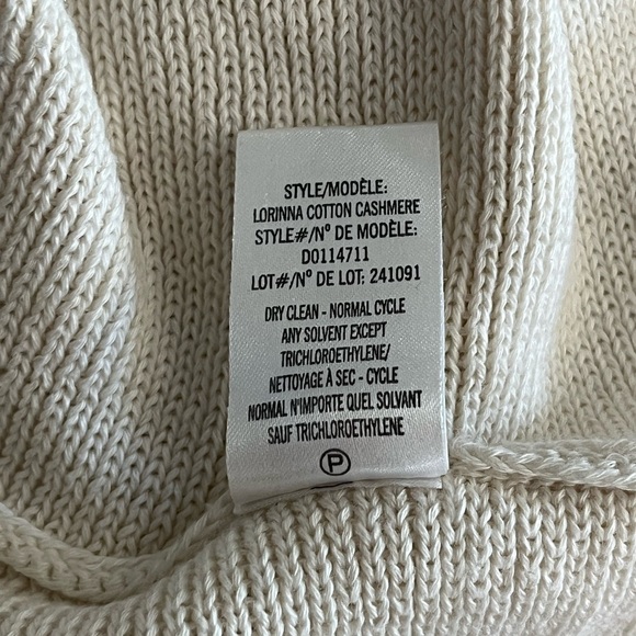 Theory Lorinna Cotton Cashmere Sweater - Picture 12 of 12